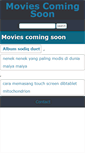 Mobile Screenshot of moviescomingsoon.info